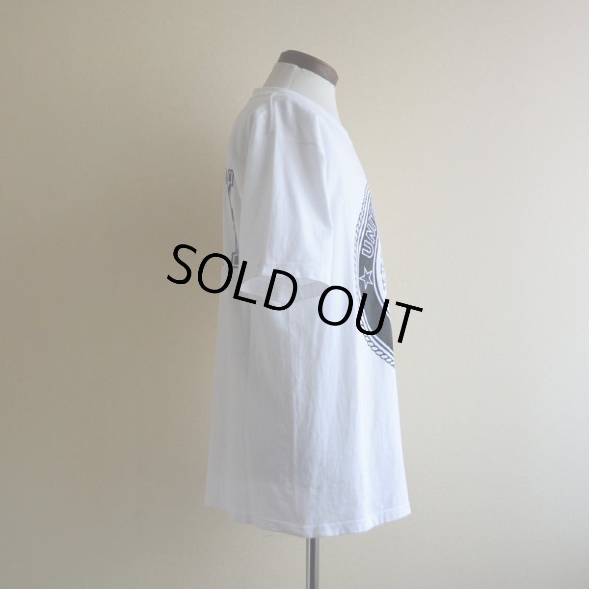 画像2: US.NAVY 両面プリントTシャツ　 "MADE IN USA"　 表記M  (2)