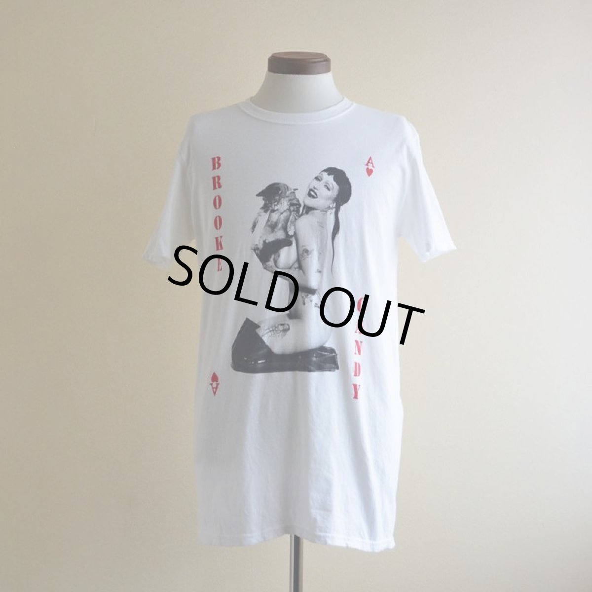 画像1: BROOKE CANDY フォトプリントTシャツ　 表記M  (1)