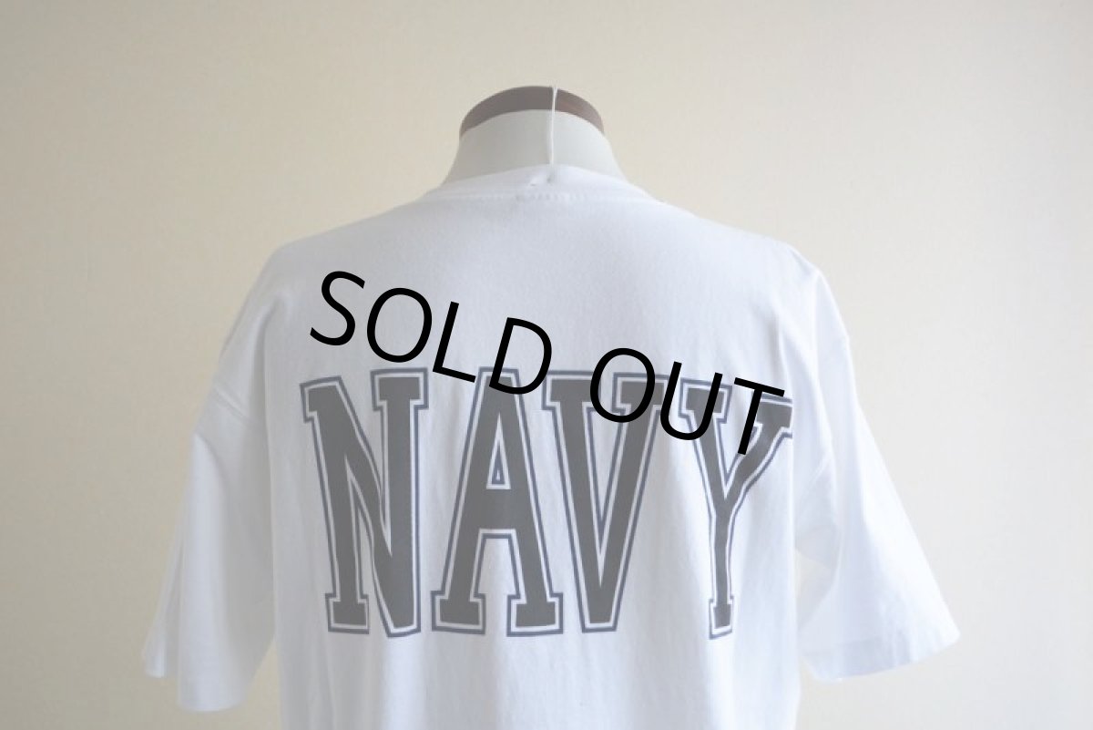 画像12: US.NAVY 両面プリントTシャツ　 "MADE IN USA"　 表記M  (12)