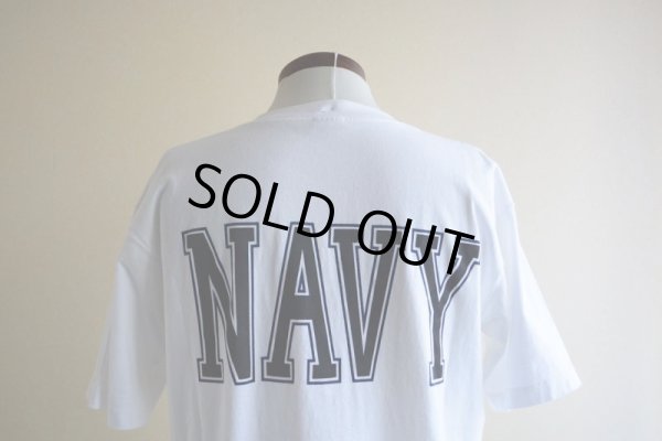 画像12: US.NAVY 両面プリントTシャツ　 "MADE IN USA"　 表記M 