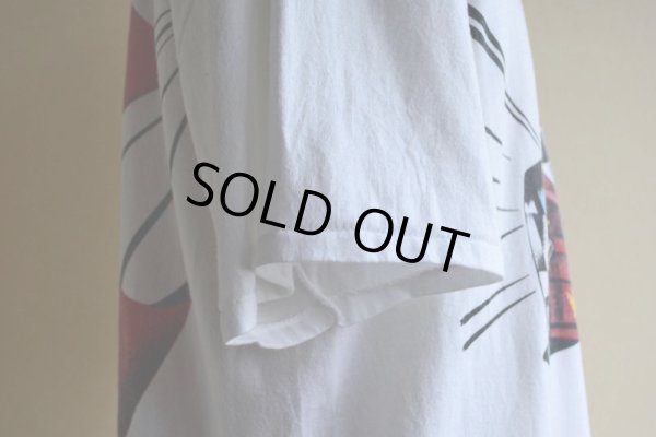 画像12: 1990s Winston Drag Racing ポケットTシャツ  "両面プリント"  実寸XL