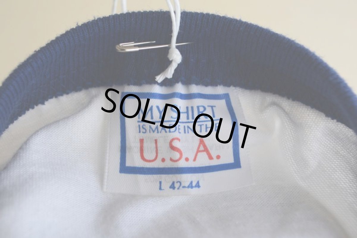 画像5: 1980s EAST リンガーTシャツ　 "MADE IN USA"　 表記L  (5)