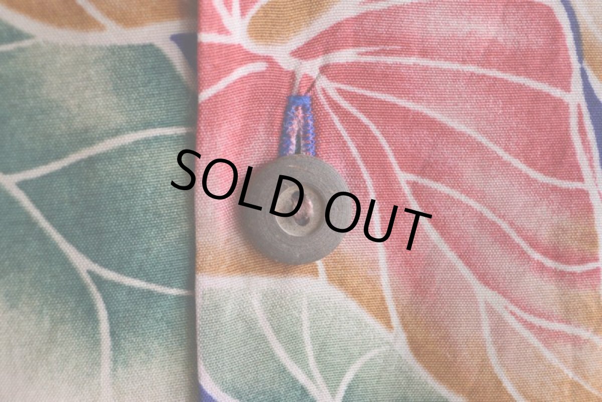 画像10: KAMEHAMEHA レーヨンアロハシャツ　 "MADE IN HAWAII"　 表記XL  (10)