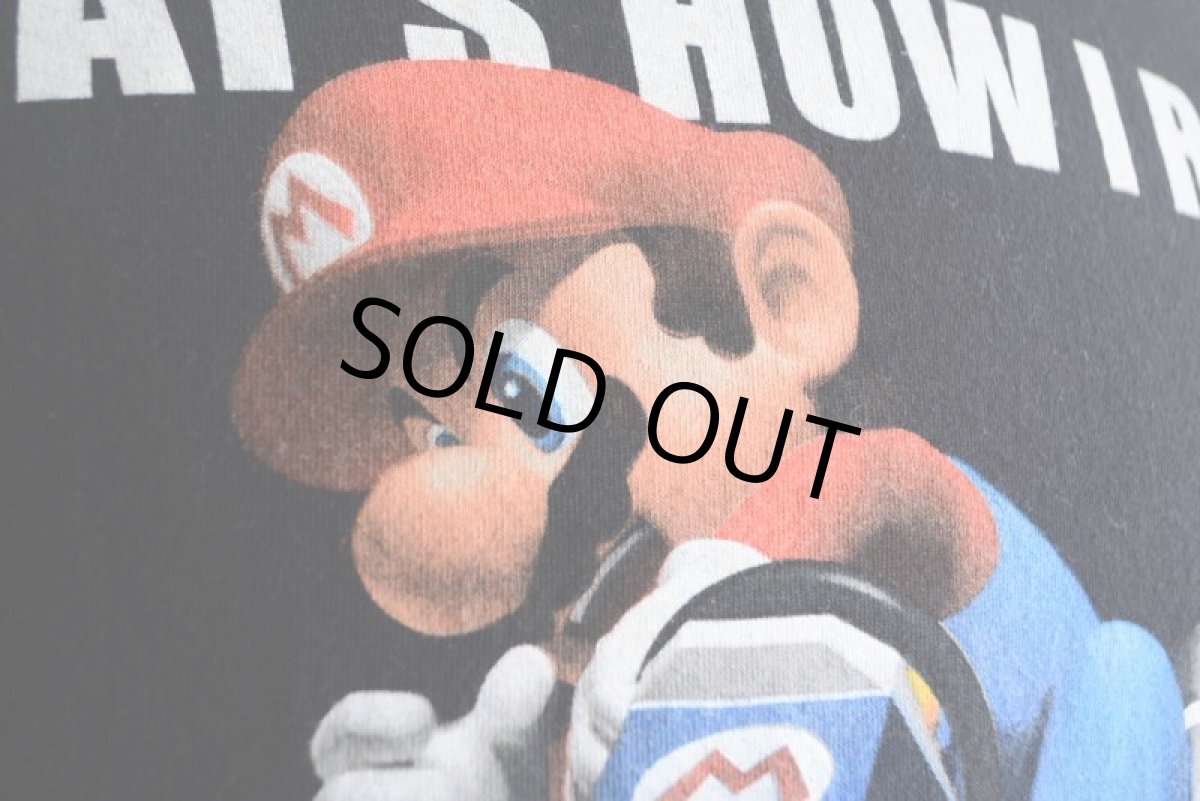 画像9: Wii マリオカートTシャツ　 実寸L  (9)