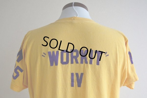 画像11: 1980s フロッキープリントTシャツ　 "MADE IN USA"　 表記L 