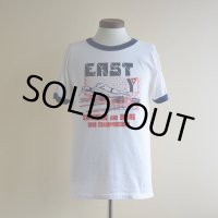 1980s EAST リンガーTシャツ　 "MADE IN USA"　 表記L 