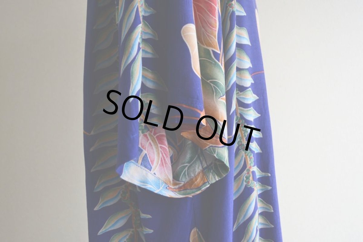 画像12: KAMEHAMEHA レーヨンアロハシャツ　 "MADE IN HAWAII"　 表記XL  (12)