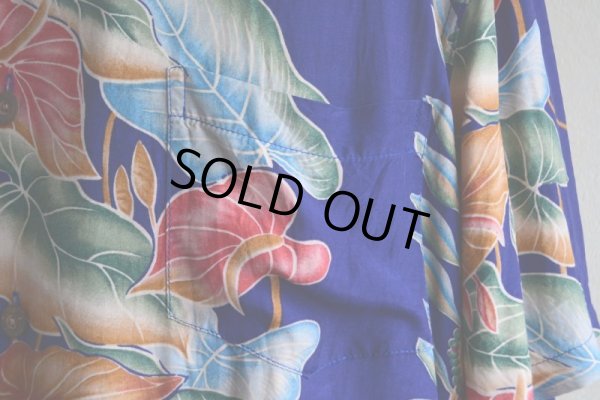 画像9: KAMEHAMEHA レーヨンアロハシャツ  "MADE IN HAWAII"  表記XL