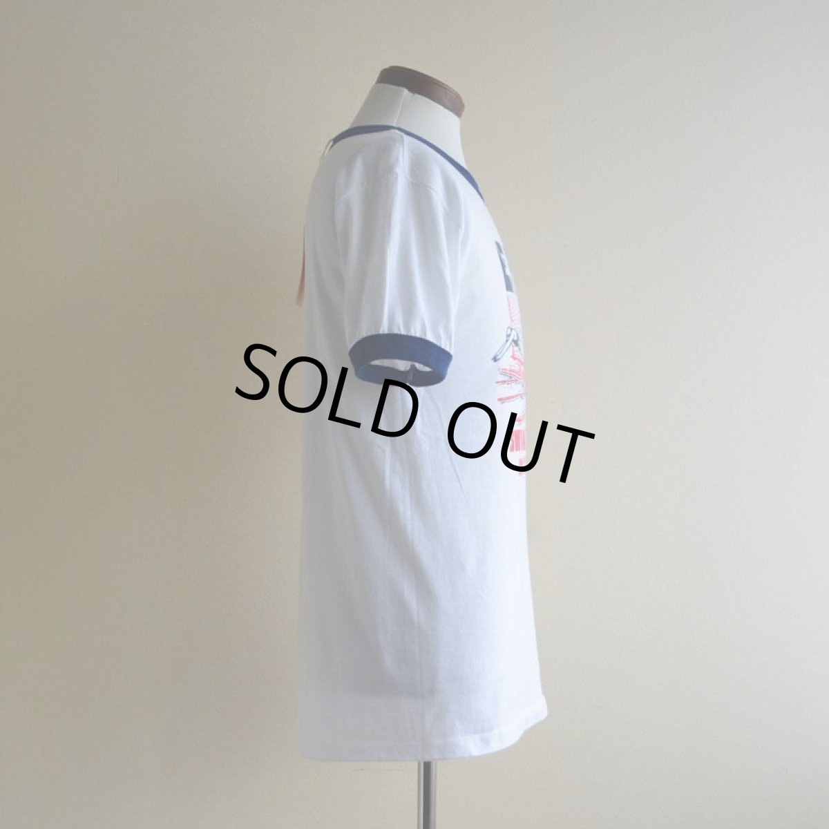 画像2: 1980s EAST リンガーTシャツ　 "MADE IN USA"　 表記L  (2)