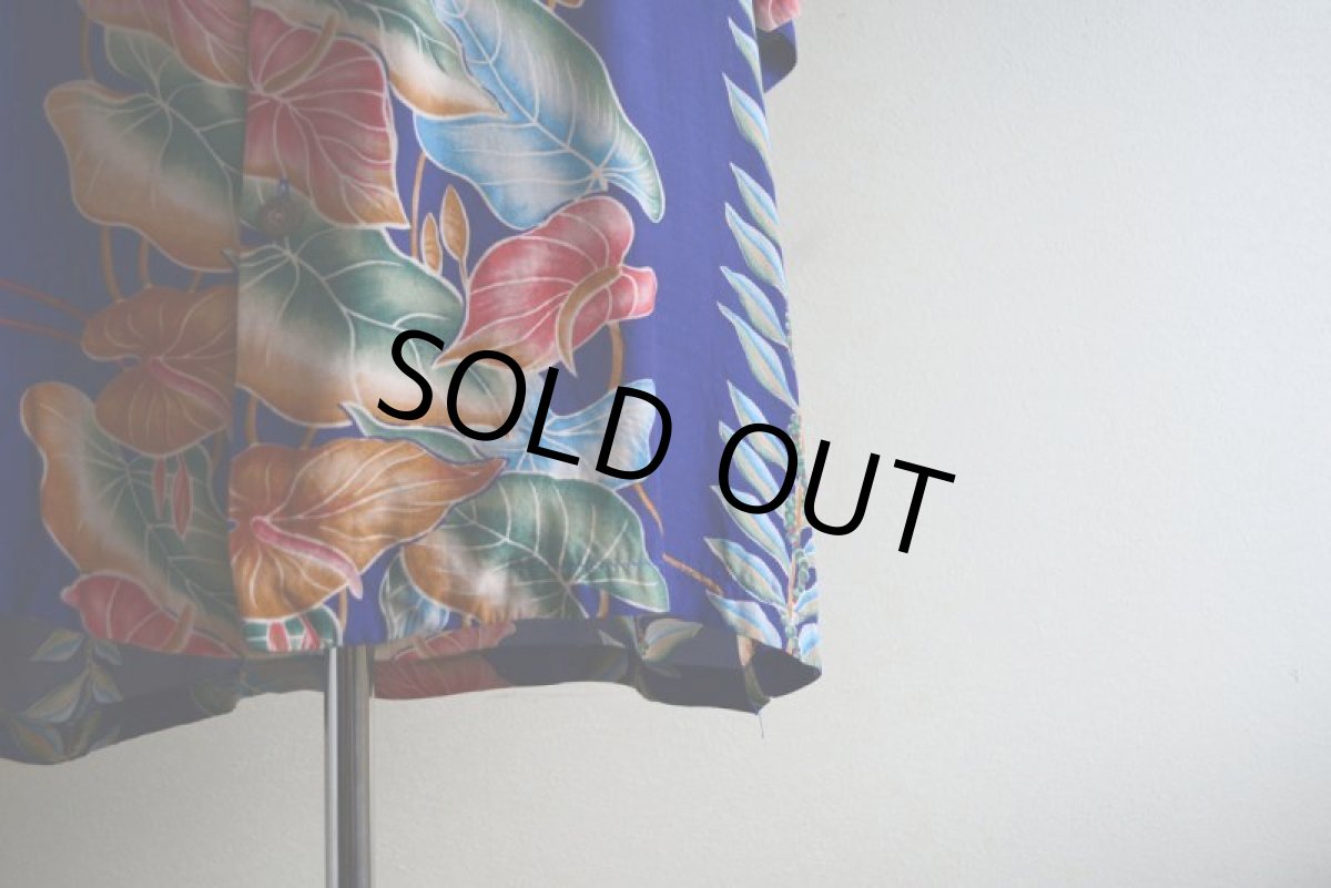 画像11: KAMEHAMEHA レーヨンアロハシャツ　 "MADE IN HAWAII"　 表記XL  (11)