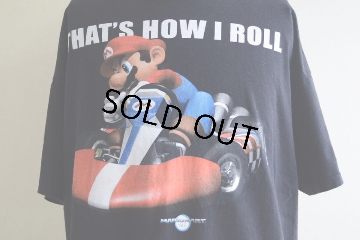 画像8: Wii マリオカートTシャツ　 実寸L  (8)