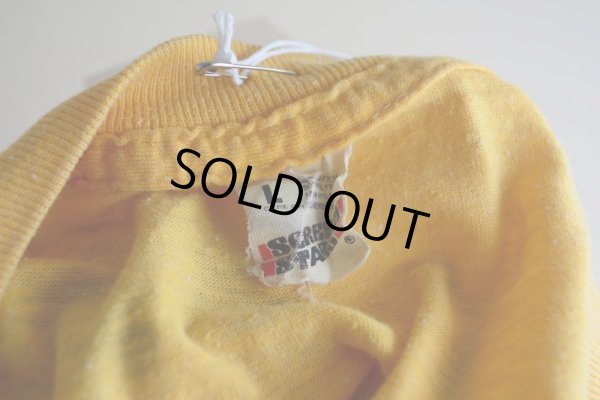 画像5: 1980s フロッキープリントTシャツ　 "MADE IN USA"　 表記L 