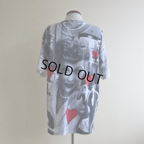 画像3: 1990s I LOVE LUCY 総柄プリントTシャツ  表記L