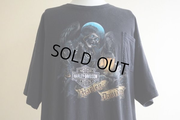 画像10: 2000s〜 HARLEY-DAVIDSON ポケットTシャツ　 表記2XL 