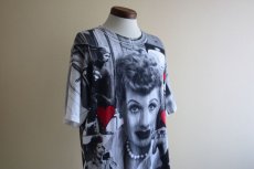 画像7: 1990s I LOVE LUCY 総柄プリントTシャツ　 表記L  (7)