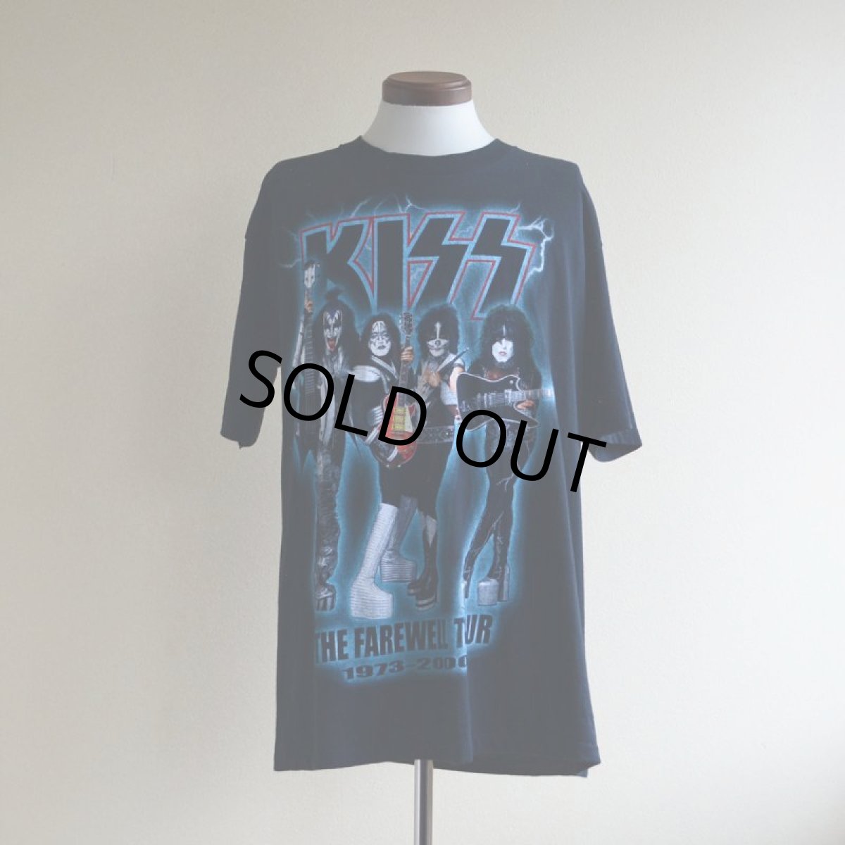 画像1: 2000s KISS THE FAREWELL TOUR Tシャツ　 表記L  (1)