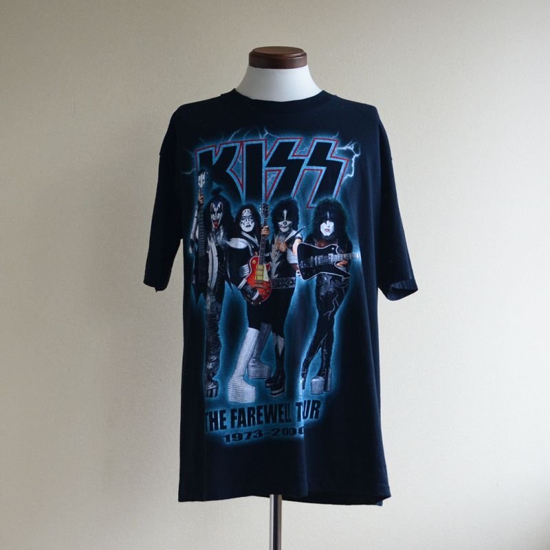 2000s KISS THE FAREWELL TOUR Tシャツ 表記L - 古着屋HamburgCafe