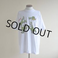 1990s YAHOOO！カエルだまし絵 Tシャツ　 MADE IN USA　 表記XL 