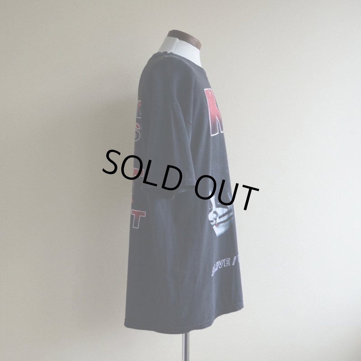 画像2: 1990s KISS ALIVE/WORLDWIDE TOUR Tシャツ　 表記XL  (2)