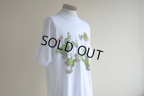 画像7: 1990s YAHOOO！カエルだまし絵 Tシャツ　 MADE IN USA　 表記XL 