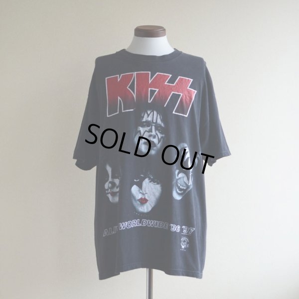 画像1: 1990s KISS ALIVE/WORLDWIDE TOUR Tシャツ　 表記XL 