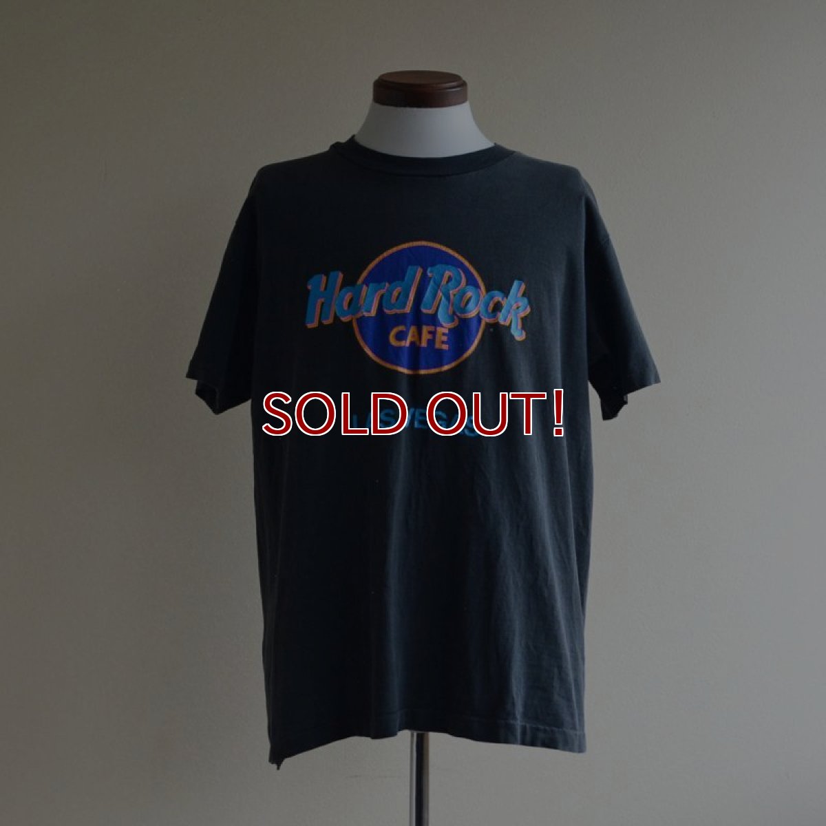 画像1: 1990s Hard Rock CAFE Tシャツ　 "MADE IN USA"/LAS VEGAS　 表記L  (1)