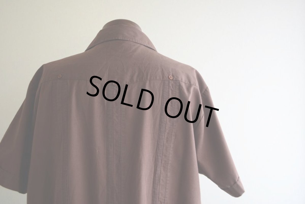 画像12: GUAYABERA by HABAND キューバシャツ　 表記L  (12)