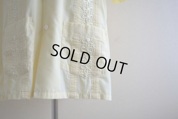 画像10: THE GENUINE HABAND GUAYABERA キューバシャツ  表記L