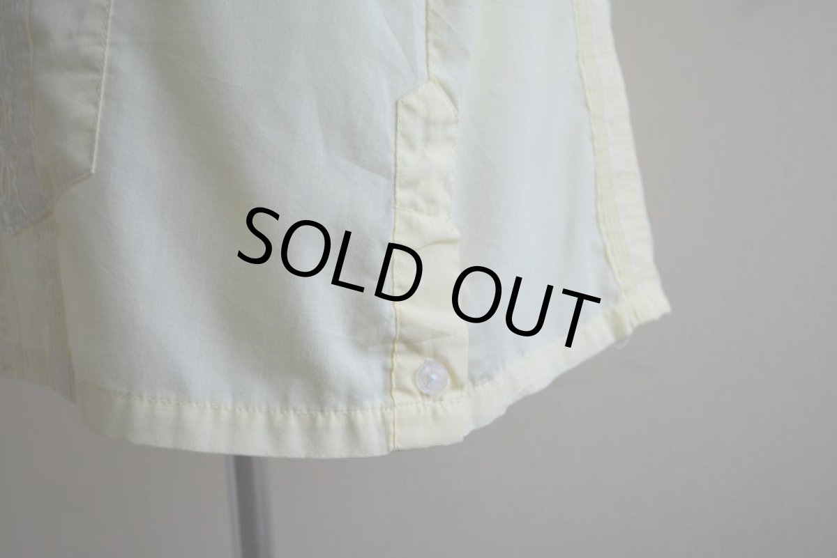 画像11: THE GENUINE HABAND GUAYABERA キューバシャツ　 表記L  (11)