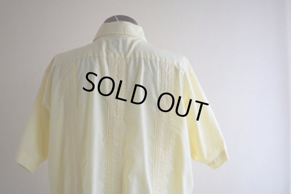 画像13: THE GENUINE HABAND GUAYABERA キューバシャツ  表記L