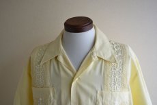 画像6: THE GENUINE HABAND GUAYABERA キューバシャツ　 表記L  (6)