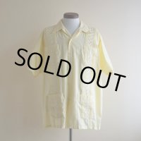 THE GENUINE HABAND GUAYABERA キューバシャツ　 表記L 