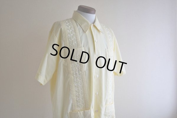 画像7: THE GENUINE HABAND GUAYABERA キューバシャツ  表記L