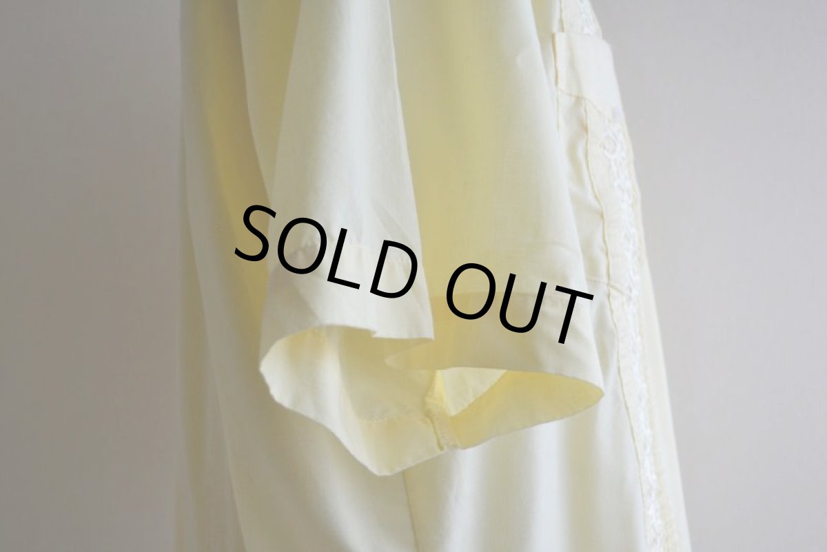 画像12: THE GENUINE HABAND GUAYABERA キューバシャツ　 表記L  (12)