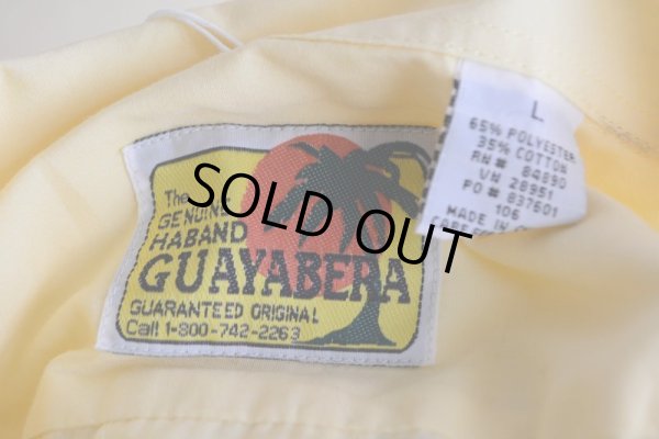 画像5: THE GENUINE HABAND GUAYABERA キューバシャツ  表記L
