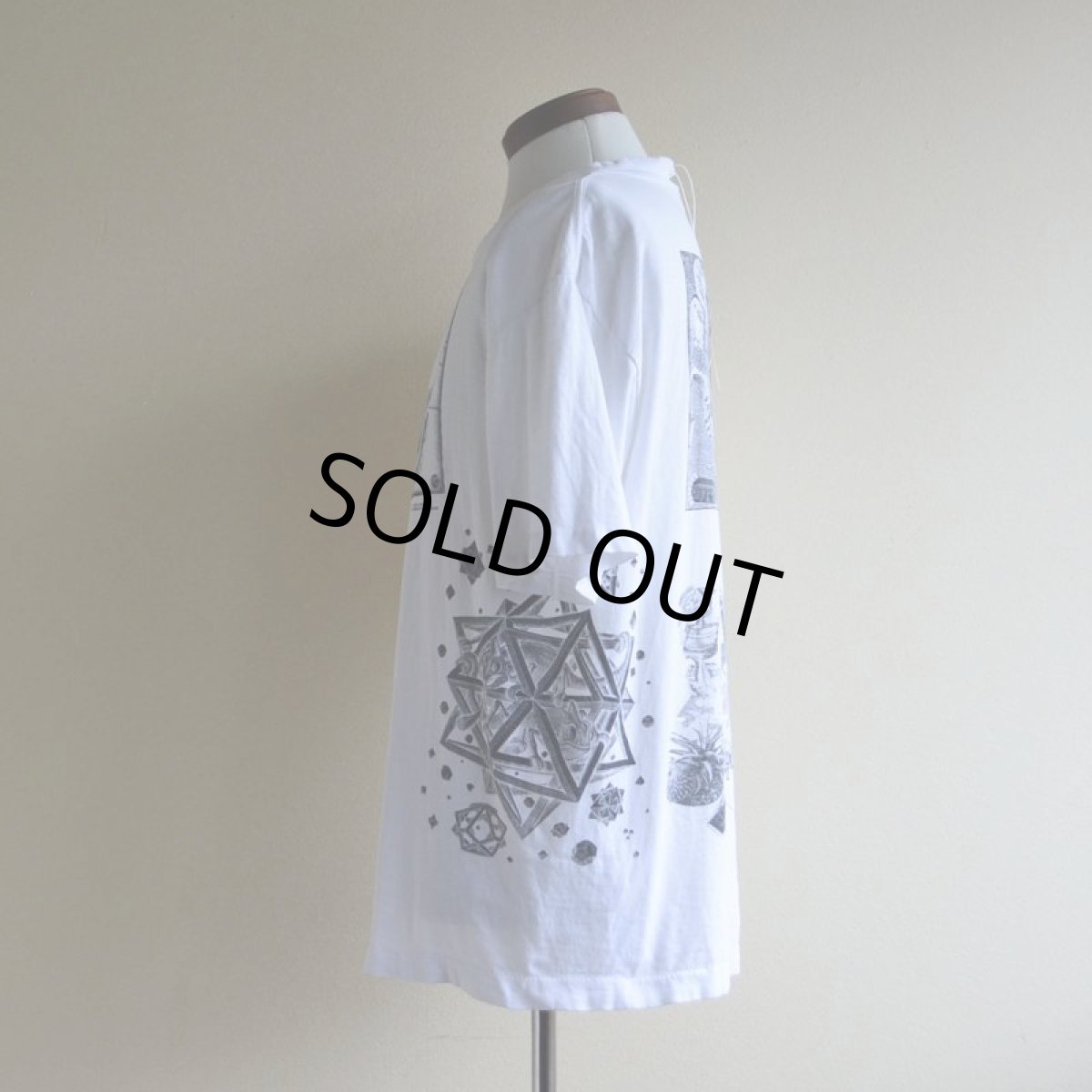 画像4: 1990s M.C. ESCHER マルチプリントTシャツ　 "MADE IN USA"　 表記M  (4)