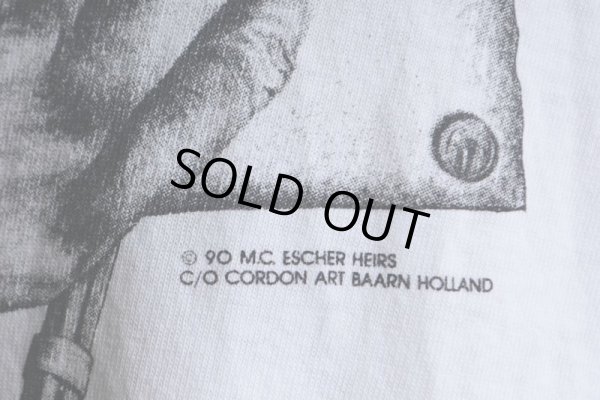 画像8: 1990s M.C. ESCHER マルチプリントTシャツ  "MADE IN USA"  表記M