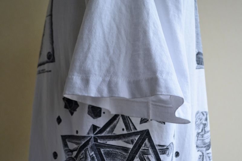 1990s M.C. ESCHER マルチプリントTシャツ 