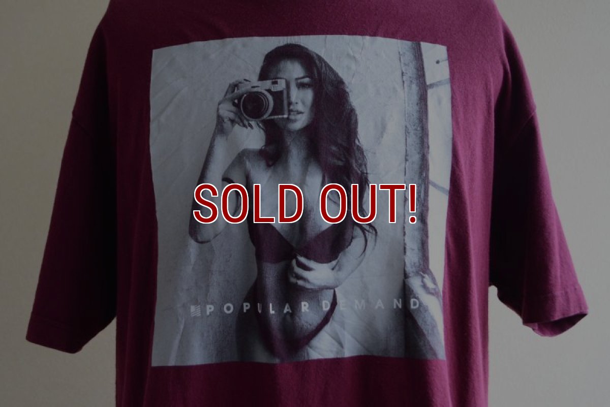 画像9: POPULAR DEMAND フォトTシャツ　 表記L  (9)