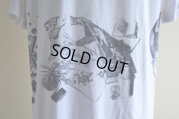 画像13: 1990s M.C. ESCHER マルチプリントTシャツ  "MADE IN USA"  表記M