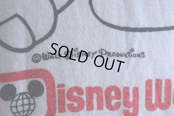 画像9: 1980s MICKEY MOUSE リンガーTシャツ  "MADE IN USA"  表記M