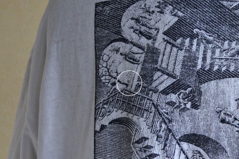1990s M.C. ESCHER マルチプリントTシャツ 