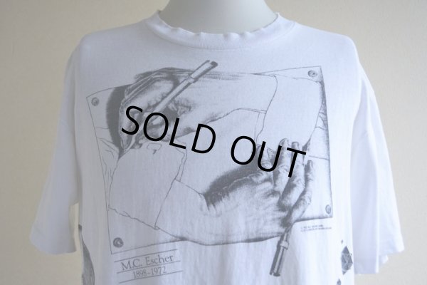 画像9: 1990s M.C. ESCHER マルチプリントTシャツ  "MADE IN USA"  表記M