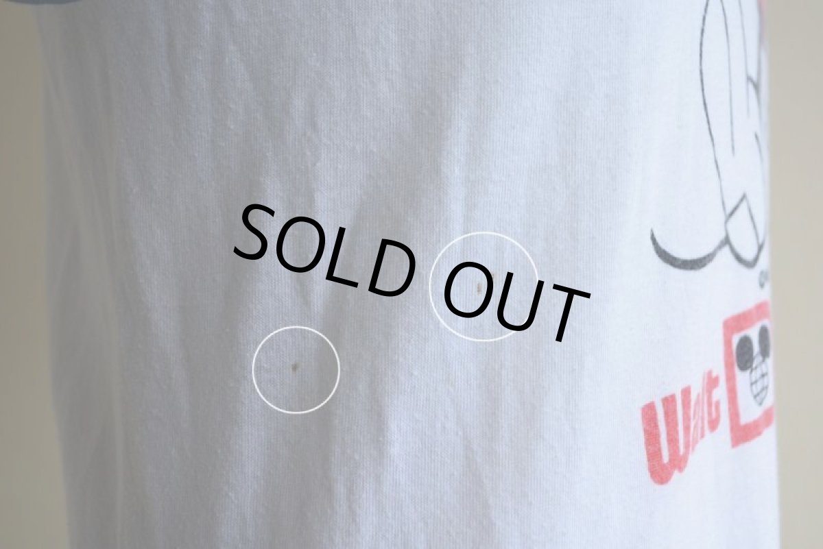 画像13: 1980s MICKEY MOUSE リンガーTシャツ　 "MADE IN USA"　 表記M  (13)