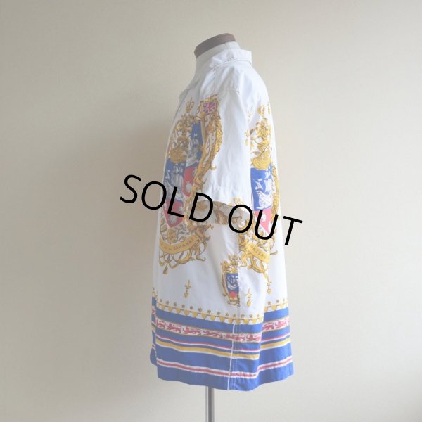 画像4: 1960s Larry's オープンカラーシャツ　 "NASSAU IN THE BAHAMAS"　 実寸L 