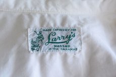 画像5: 1960s Larry's オープンカラーシャツ　 "NASSAU IN THE BAHAMAS"　 実寸L  (5)