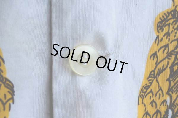 画像10: 1960s Larry's オープンカラーシャツ　 "NASSAU IN THE BAHAMAS"　 実寸L 