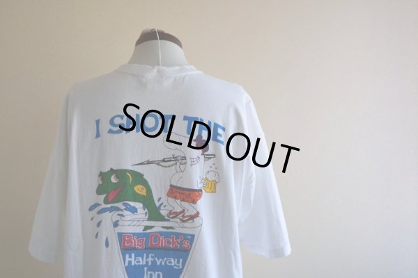 画像10: 1990s BIG DICK'S HALFWAY INN ド下ネタTシャツ　 表記XL 