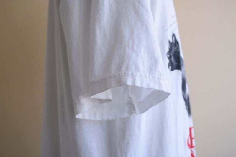 1990-00s STRESSED OUT！ ネコTシャツ 表記XL - 古着屋HamburgCafe