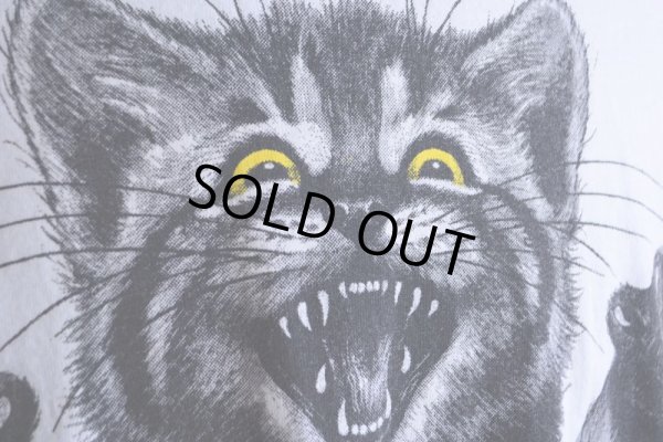 画像10: 1990-00s STRESSED OUT！ ネコTシャツ　 表記XL 